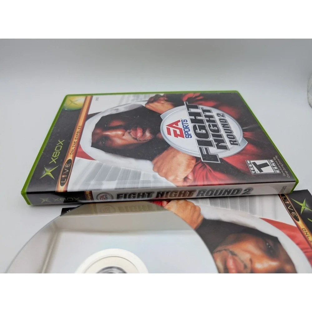 Fight Night Round 2 - Original OG Xbox Complete CIB Near Mint